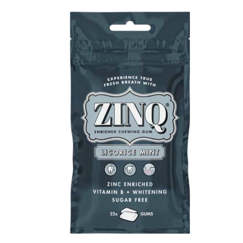 ZINQ Licorice Mint Tuggummipåse 31.5 g